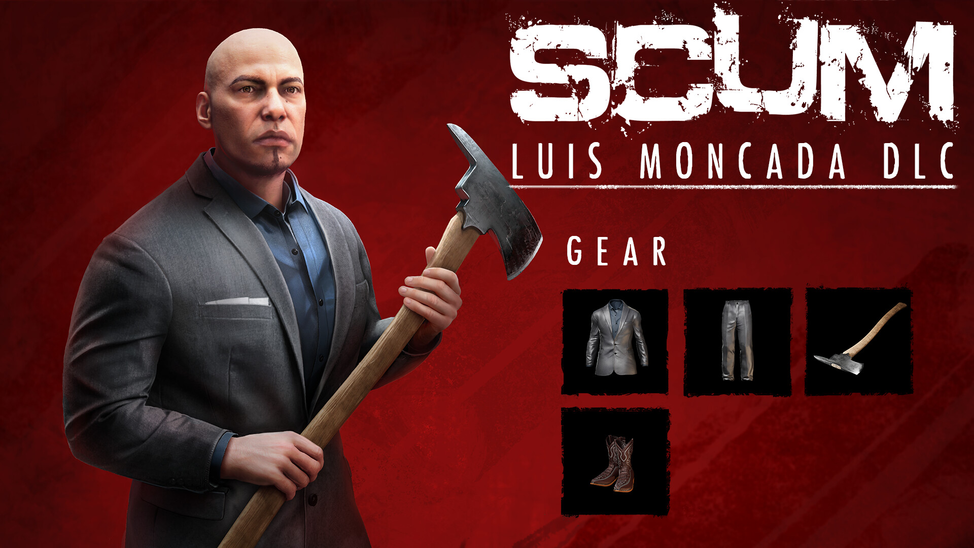 SCUM - Luis Moncada Character Pack DLC Steam CD Key, 8.94$