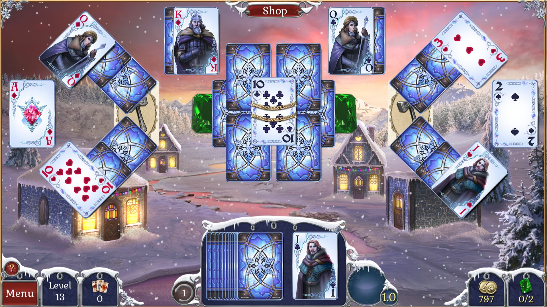 Jewel Match Solitaire Winterscapes Steam CD Key, 1.54$