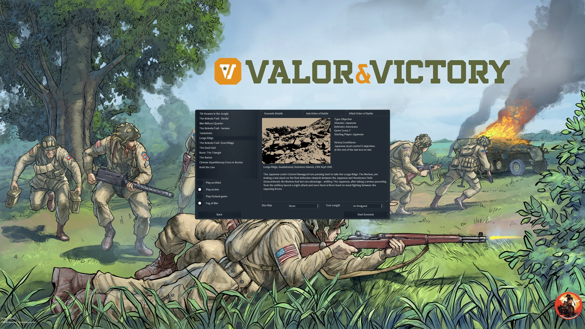 Valor & Victory - Pacific DLC Steam CD Key, 10.14$