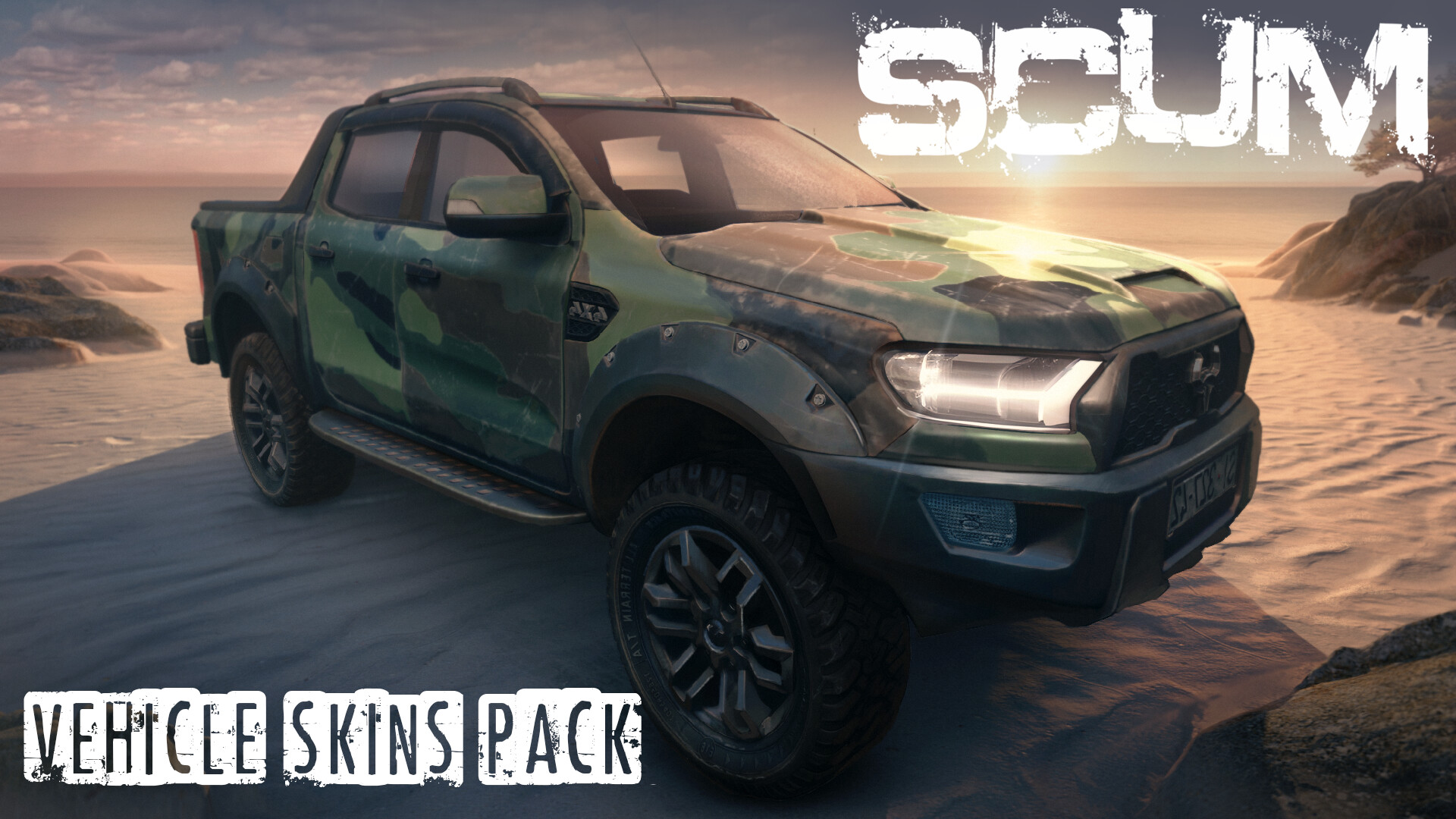 SCUM - Vehicle Skins pack DLC Steam CD Key, 9.21$