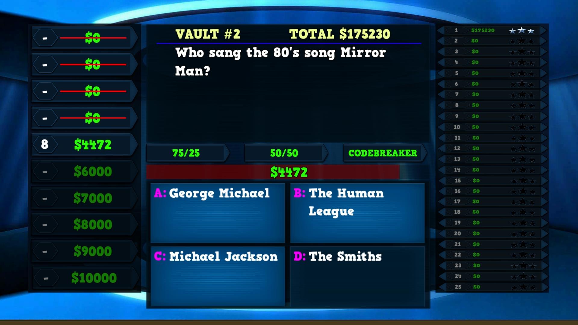 Trivia Vault: Music Trivia Steam CD Key, 0.47$