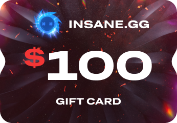 Insane.gg Gift Card $100 Code, 113.43$