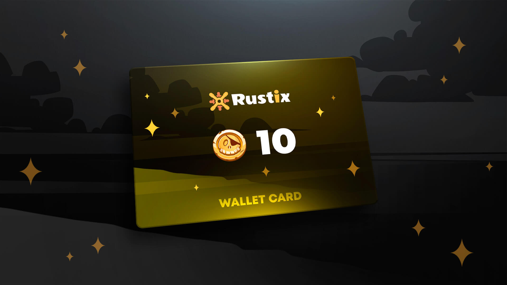 Rustix.io 10 USD Wallet Card Code, 11.3$