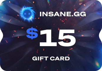 Insane.gg Gift Card $15 Code, 17.36$
