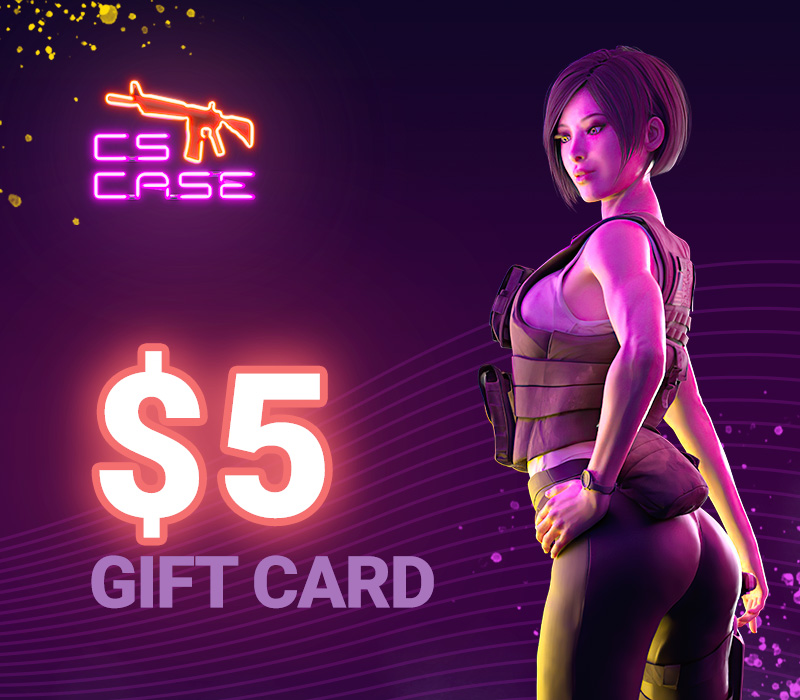 CSCase.com $5 Gift Card, 5.29$