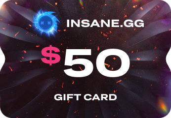Insane.gg Gift Card $50 Code, 58$