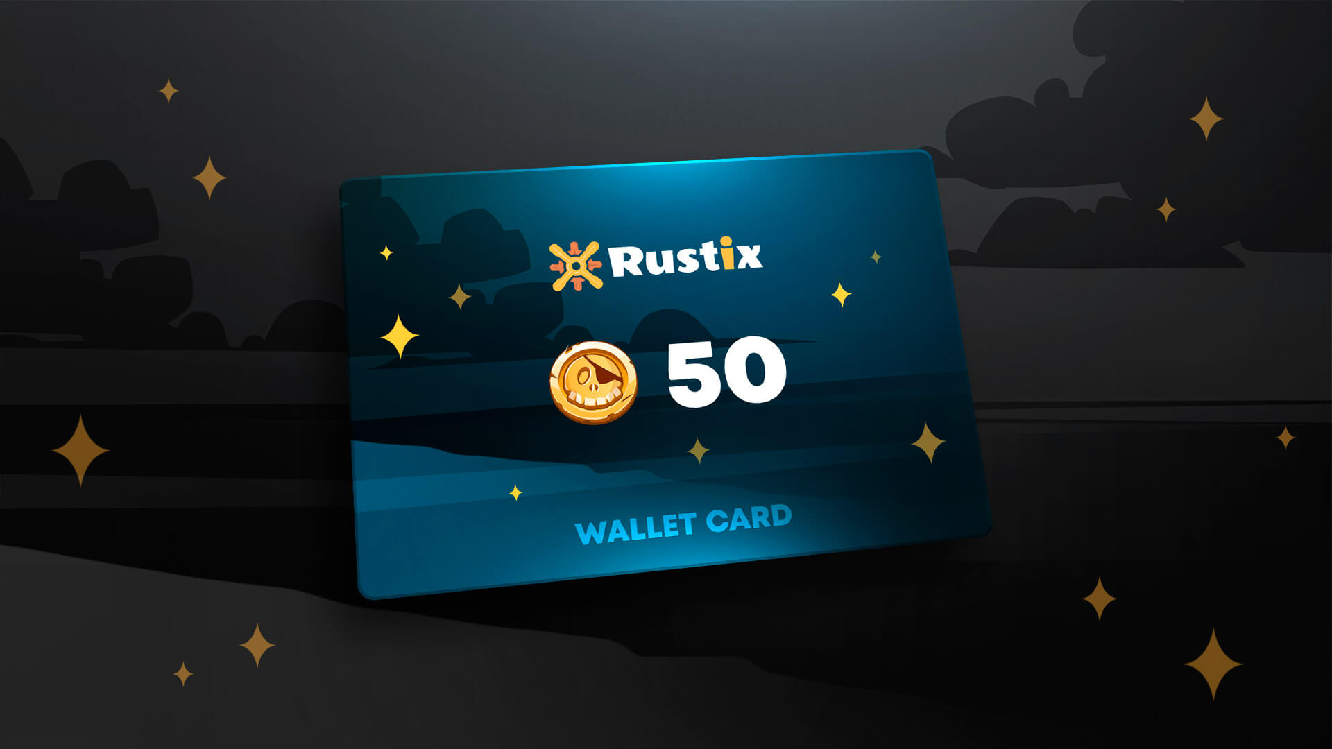 Rustix.io 50 USD Wallet Card Code, 56.5$