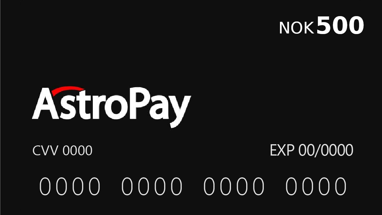 Astropay Card 500 kr NO, 41.79$