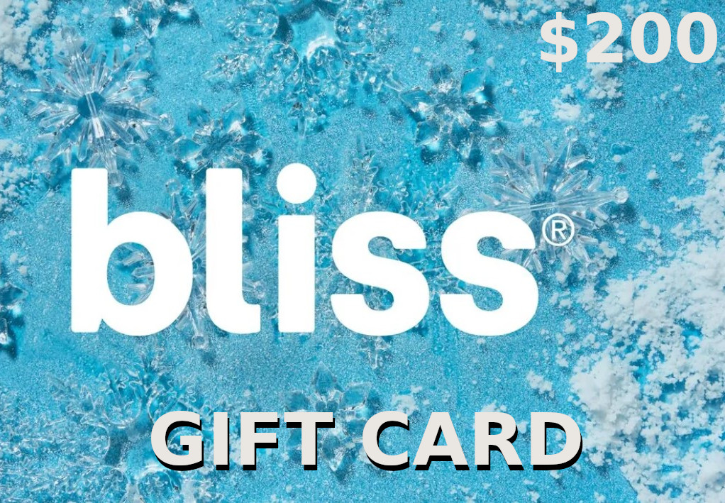 Bliss Spa $200 Gift Card US, 111.87$