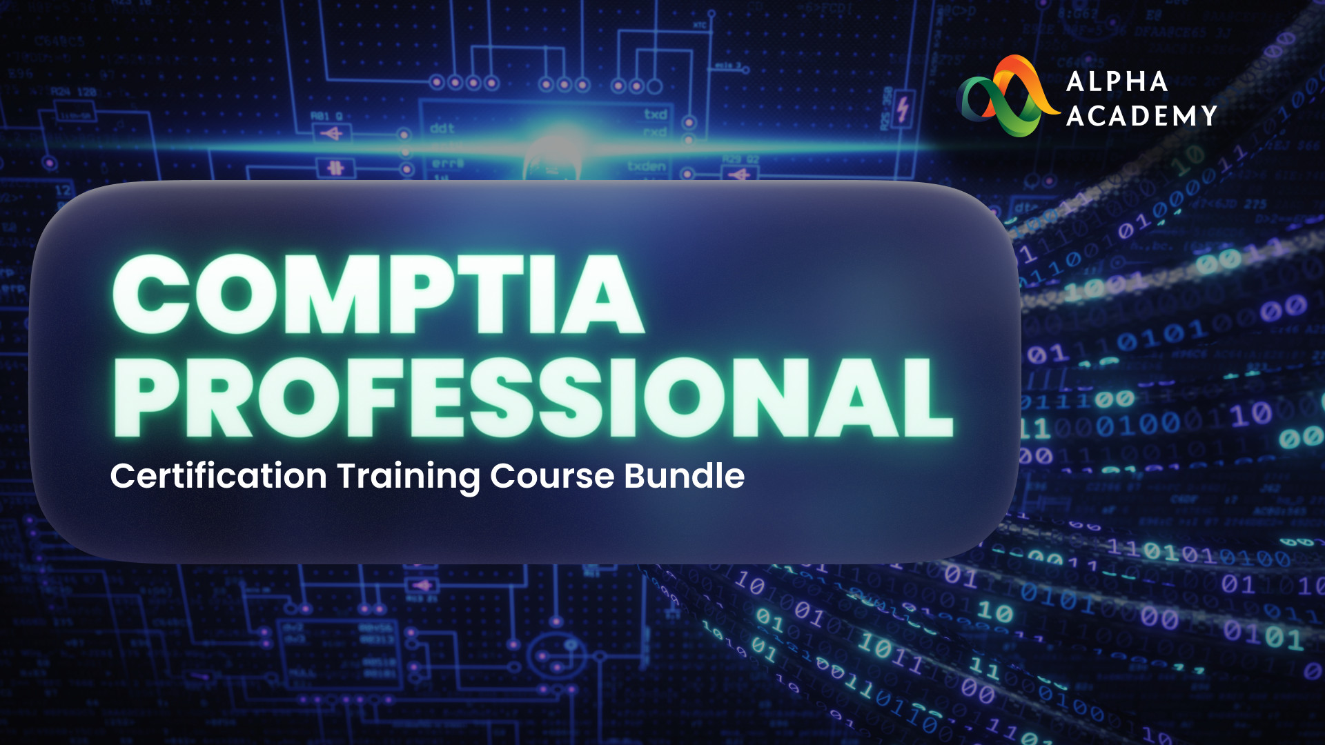 CompTIA Professional Certification Training Course Bundle Alpha Academy Code, 9.03$