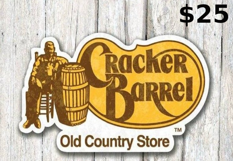Cracker Barrel Old Country Store $25 Gift Card US, 16.95$