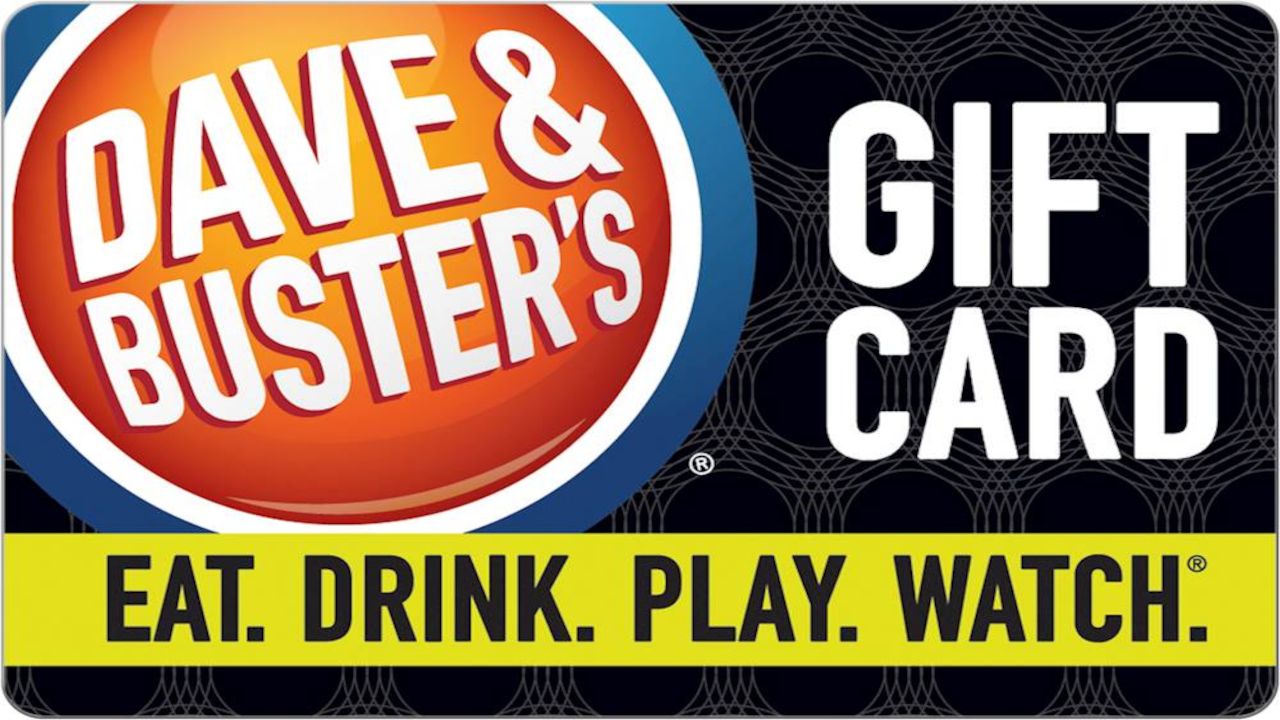 Dave & Buster's $2 Gift Card US, 1.69$