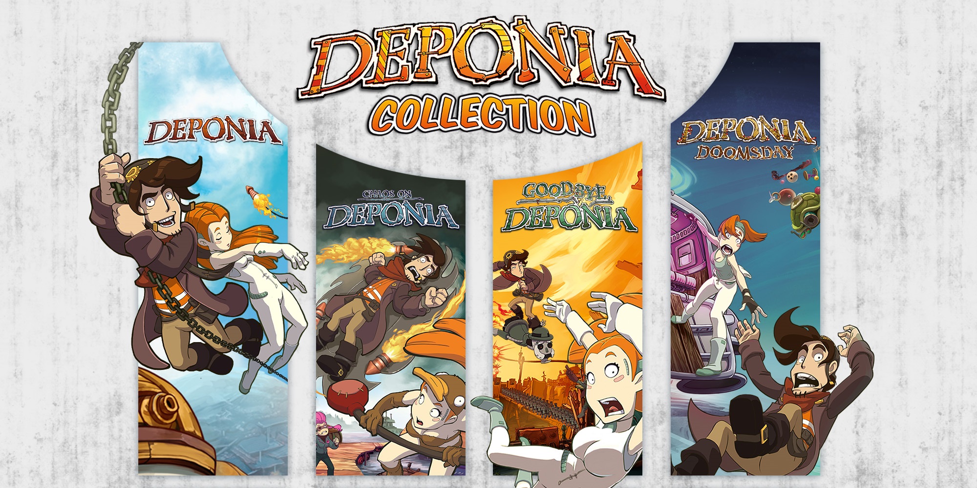 Deponia Full Scrap Collection Steam CD Key, 7.9$