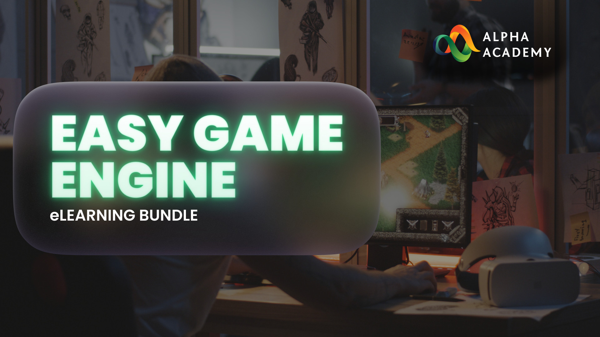 Easy Game Engine eLearning Bundle Alpha Academy Code, 22.59$