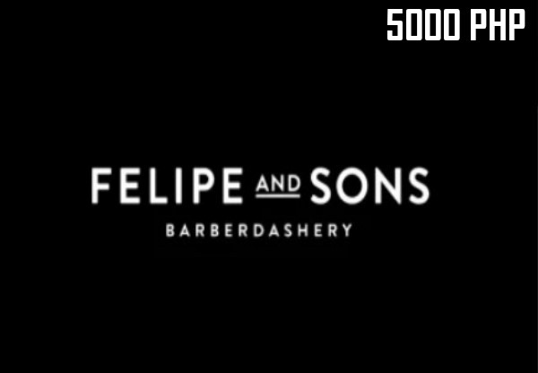 Felipe and Sons ₱5000 PH Gift Card, 104.07$