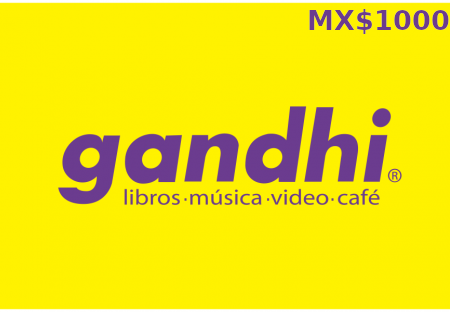 Gandhi MX$1000 MX Gift Card, 61.54$