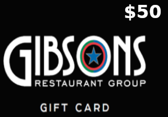 Gibsons Restaurant $50 Gift Card US, 33.9$