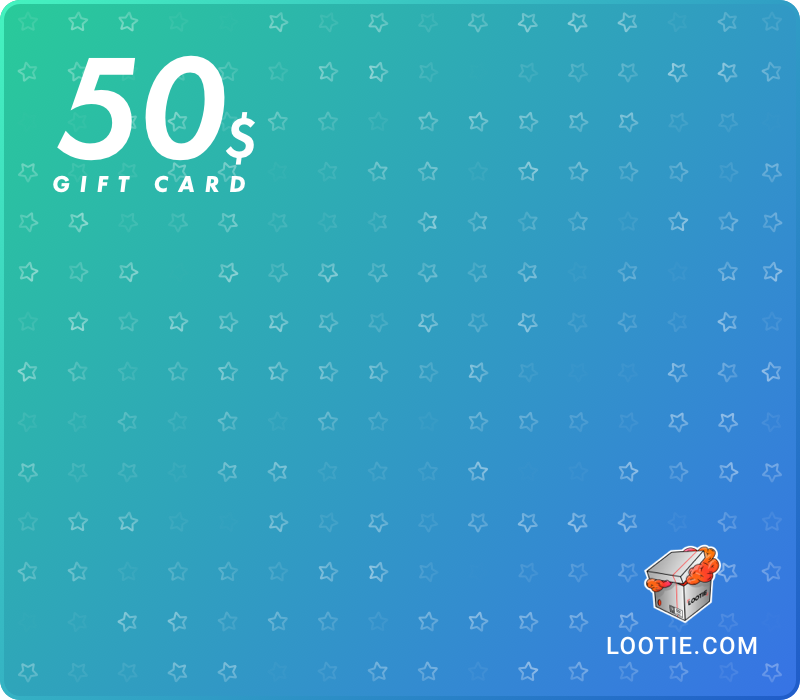 Lootie 50 USD Gift Card, 56.5$