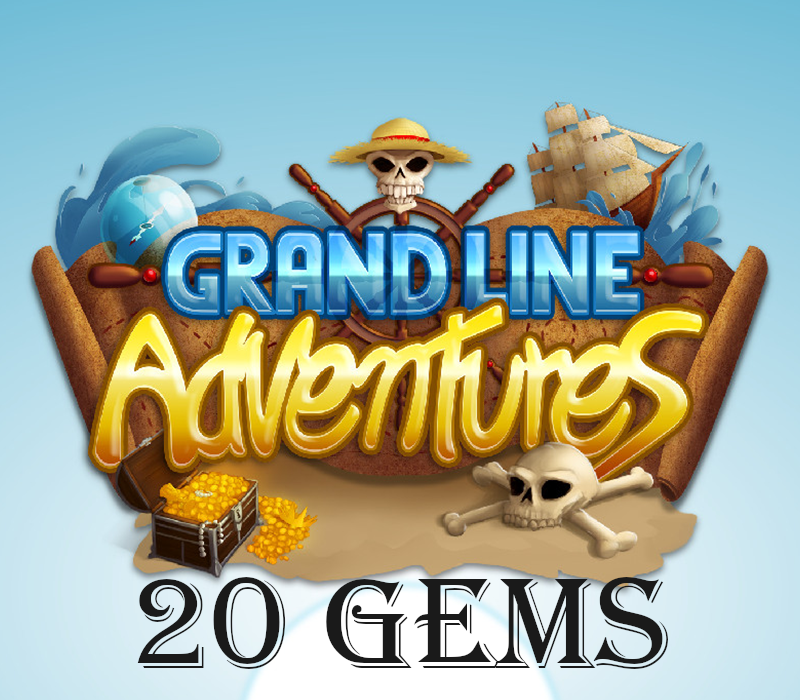 Grand Line Adventures - 20 Gems Gift Card, 4.62$