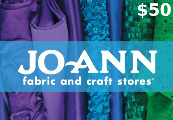 JoAnn Fabrics $50 Gift Card US, 58.38$