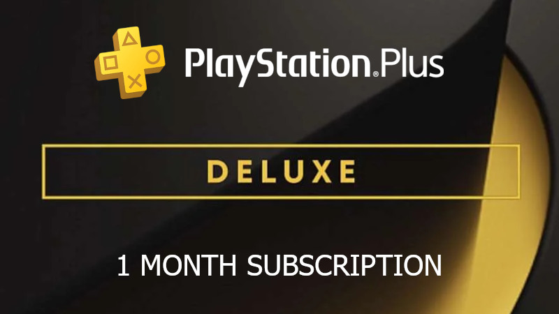 PlayStation Plus Deluxe 1 Month Subscription ACCOUNT, 16.94$