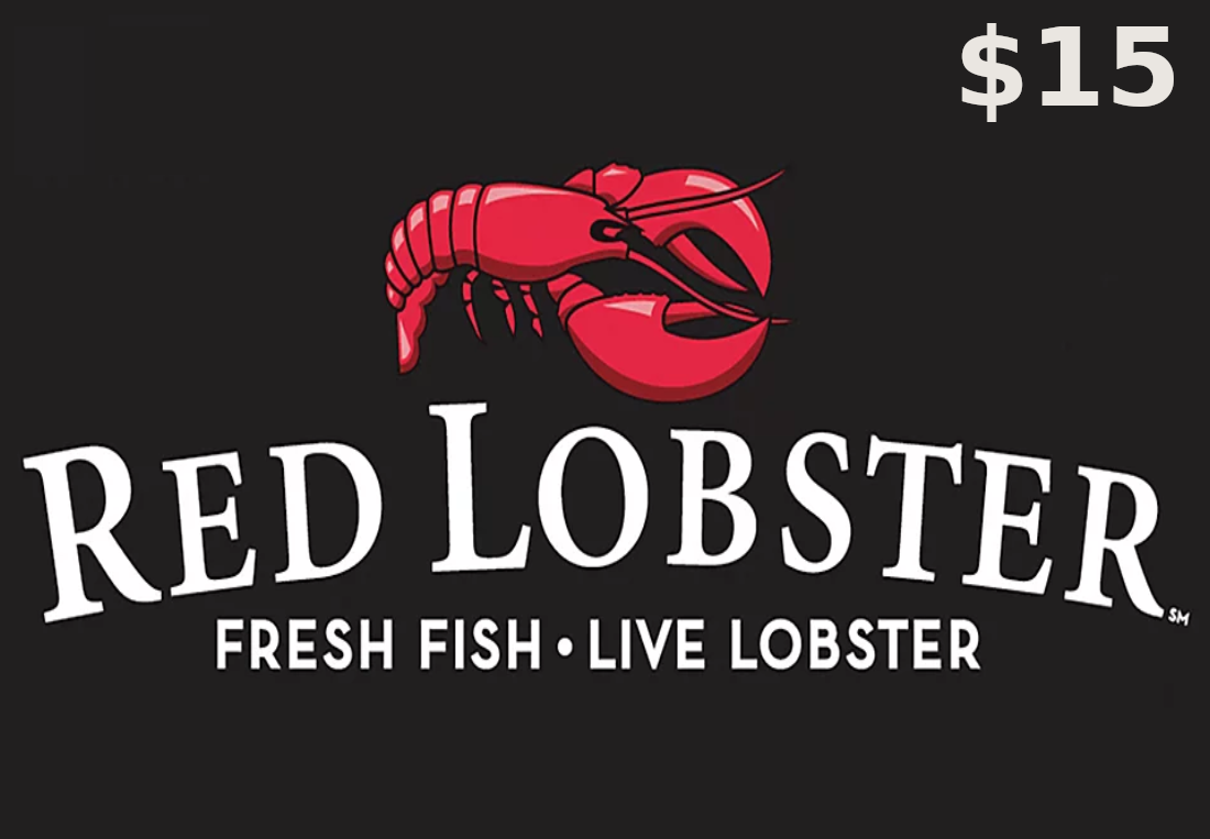 Red Lobster $15 Gift Card US, 11.3$