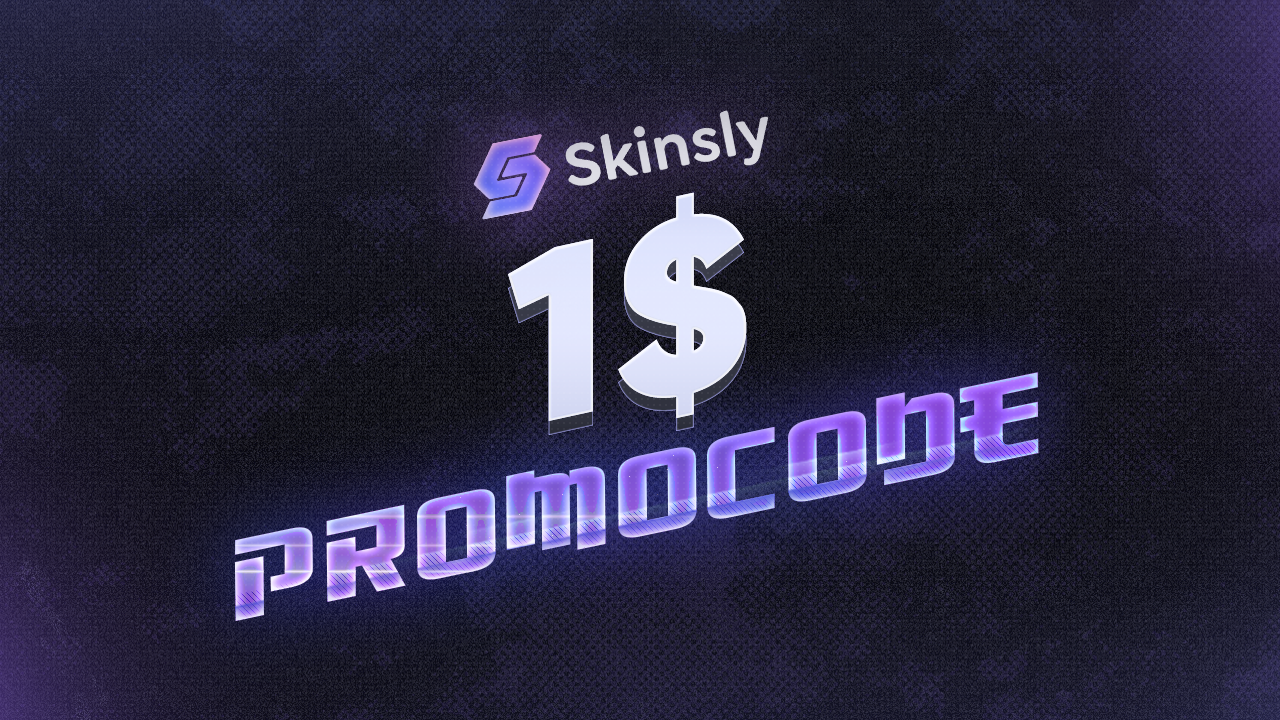 SKINSLY $1 Gift Card, 1.34$