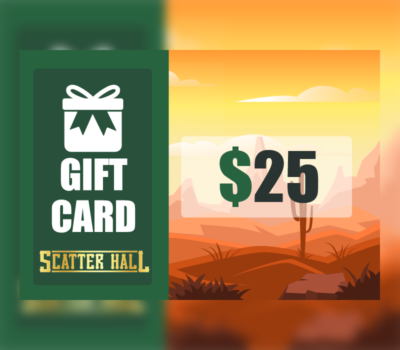 Scatterhall - $25 Gift Card, 30.68$