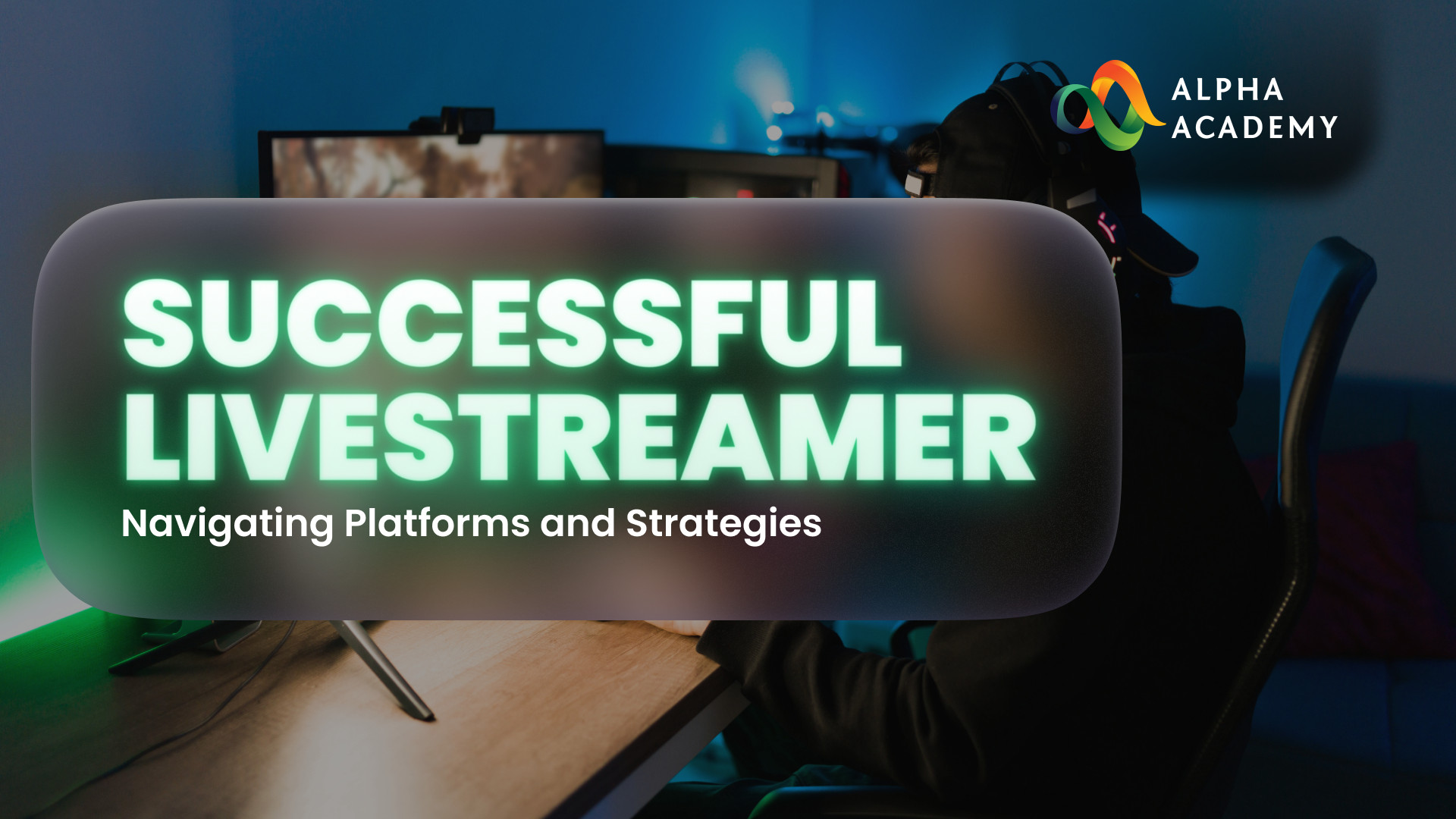 Successful Live streamer: Navigating Platforms and Strategies eLearning Bundle Alpha Academy Code, 11.28$