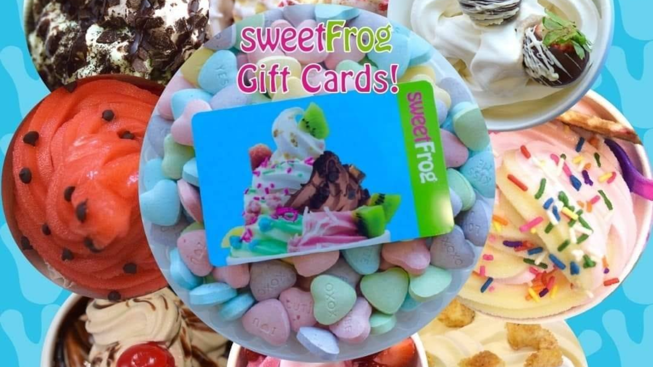 SweetFrog Frozen Yogurt $5 Gift Card US, 5.99$