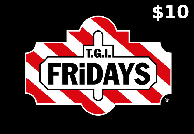 T.G.I. Fridays $10 Gift Card US, 7.91$