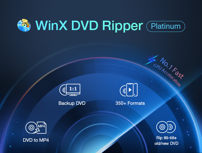 WinX DVD Ripper Platinum 1-Year Key, 40.57$
