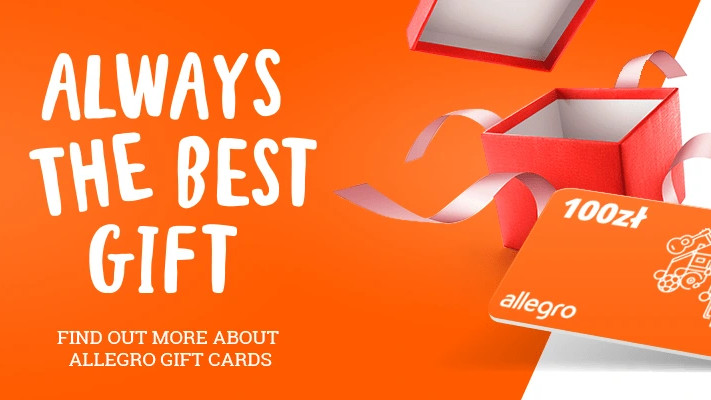 Allegro 100 PLN Gift Card PL, 29.39$