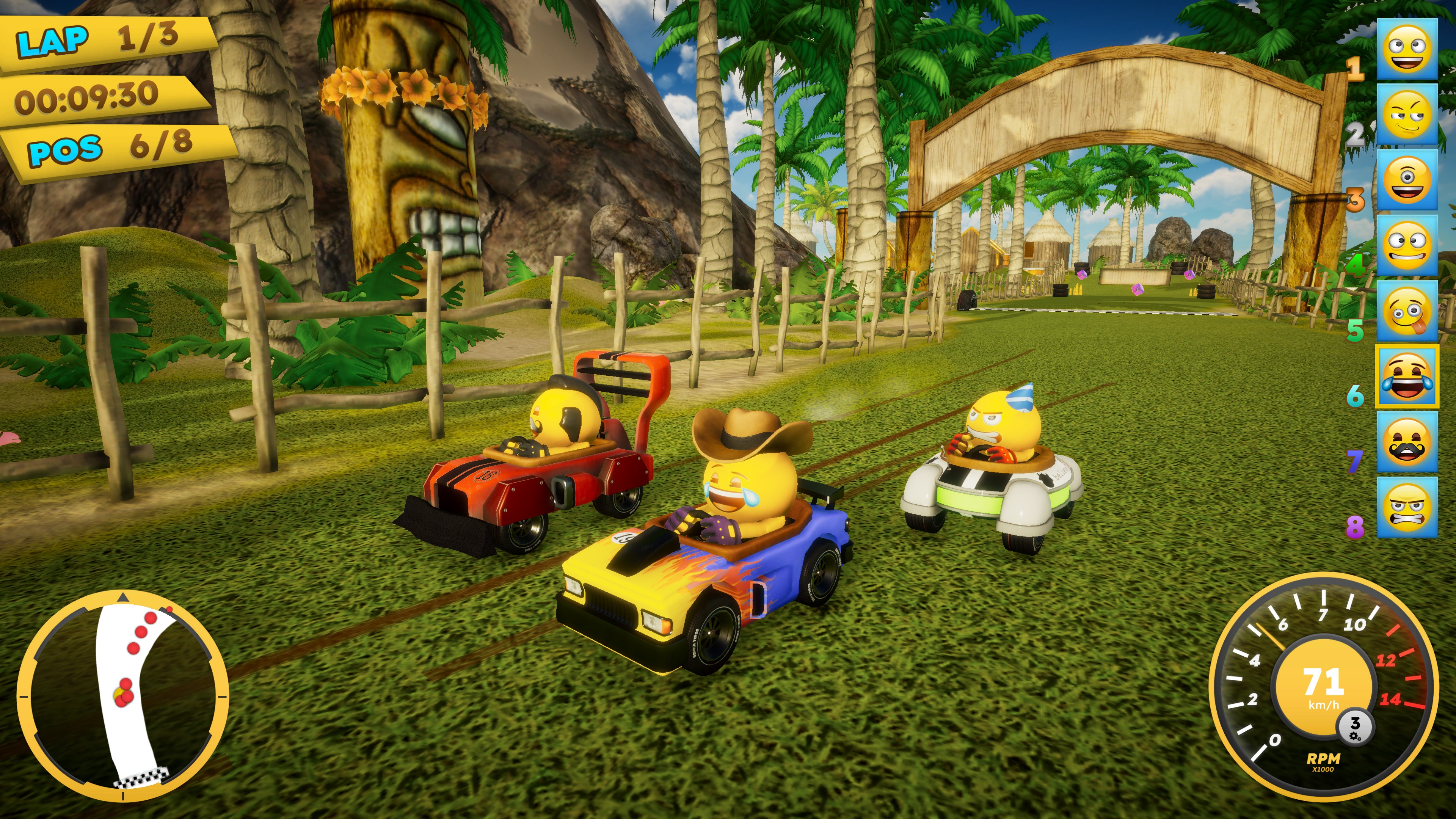 emoji Kart Racer XBOX One / Xbox Series X|S CD Key, 23.15$
