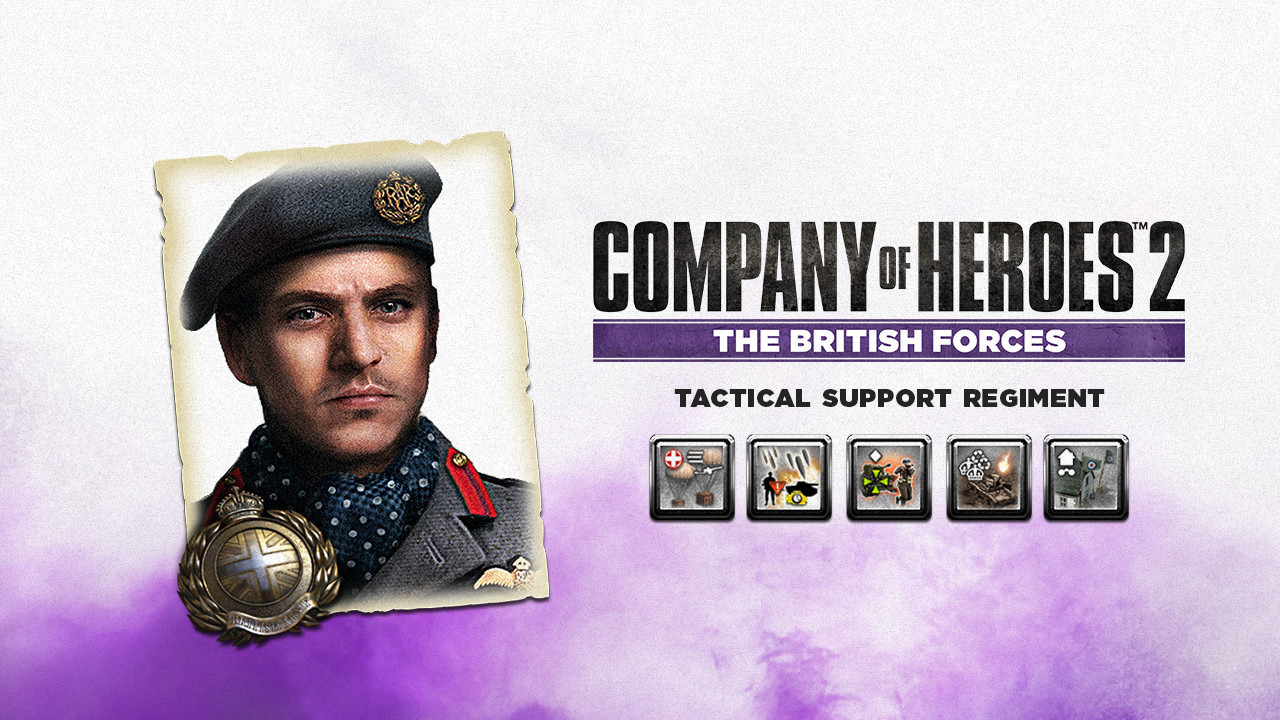 Company of Heroes 2 - British Commander: Tactical Support Regiment DLC Steam CD Key, 0.78$