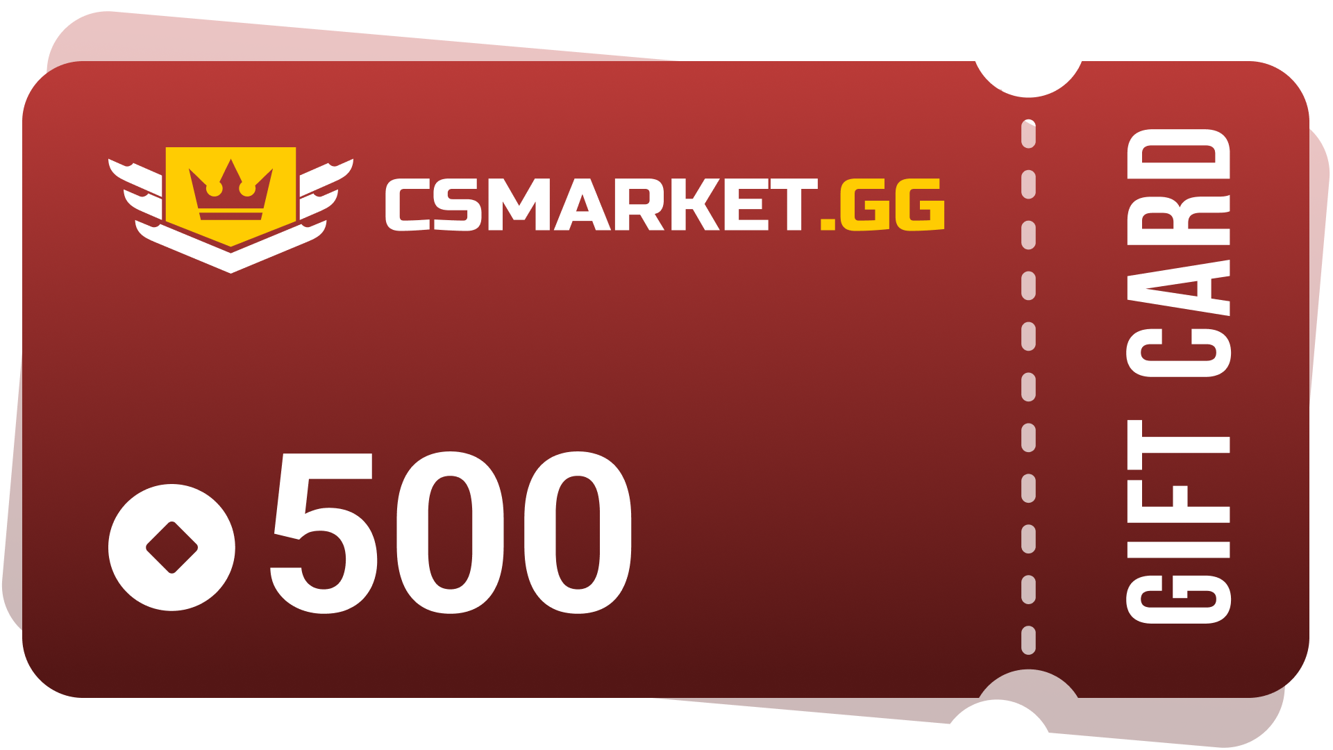 CSMARKET.GG 500 Gems Gift Card, 339.96$