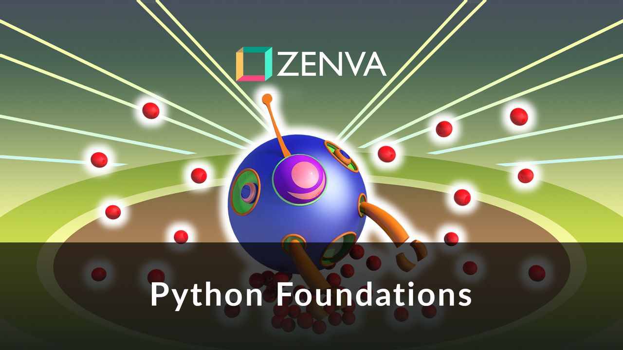 Python Foundations -  eLearning course Zenva.com Code, 16.5$