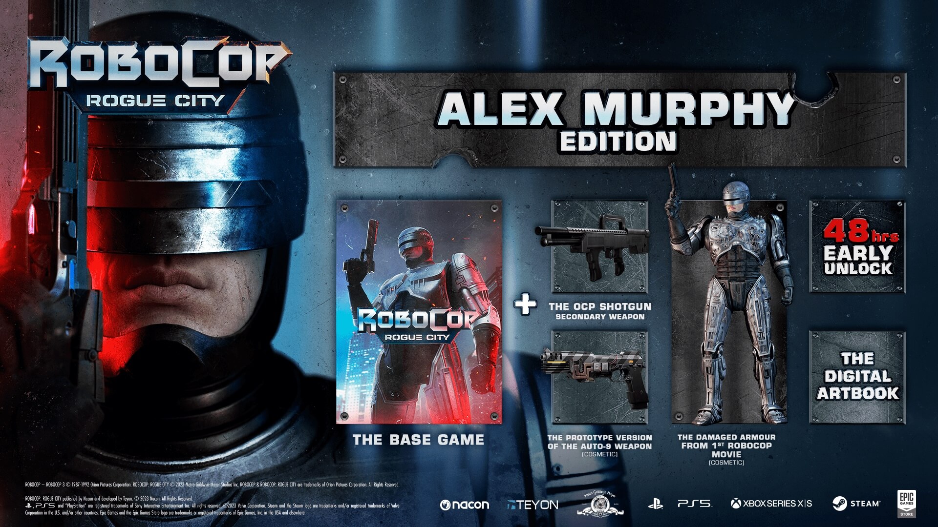 Robocop: Rogue City Alex Murphy Edition Steam CD Key, 26.81$