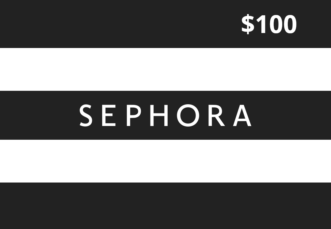 Sephora $100 Gift Card US, 107.19$
