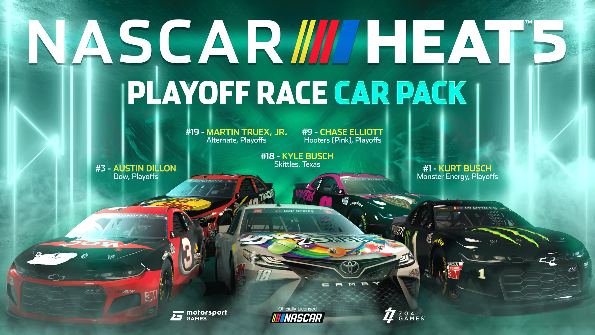 NASCAR Heat 5 - Playoff Pack DLC Steam CD Key, 0.24$
