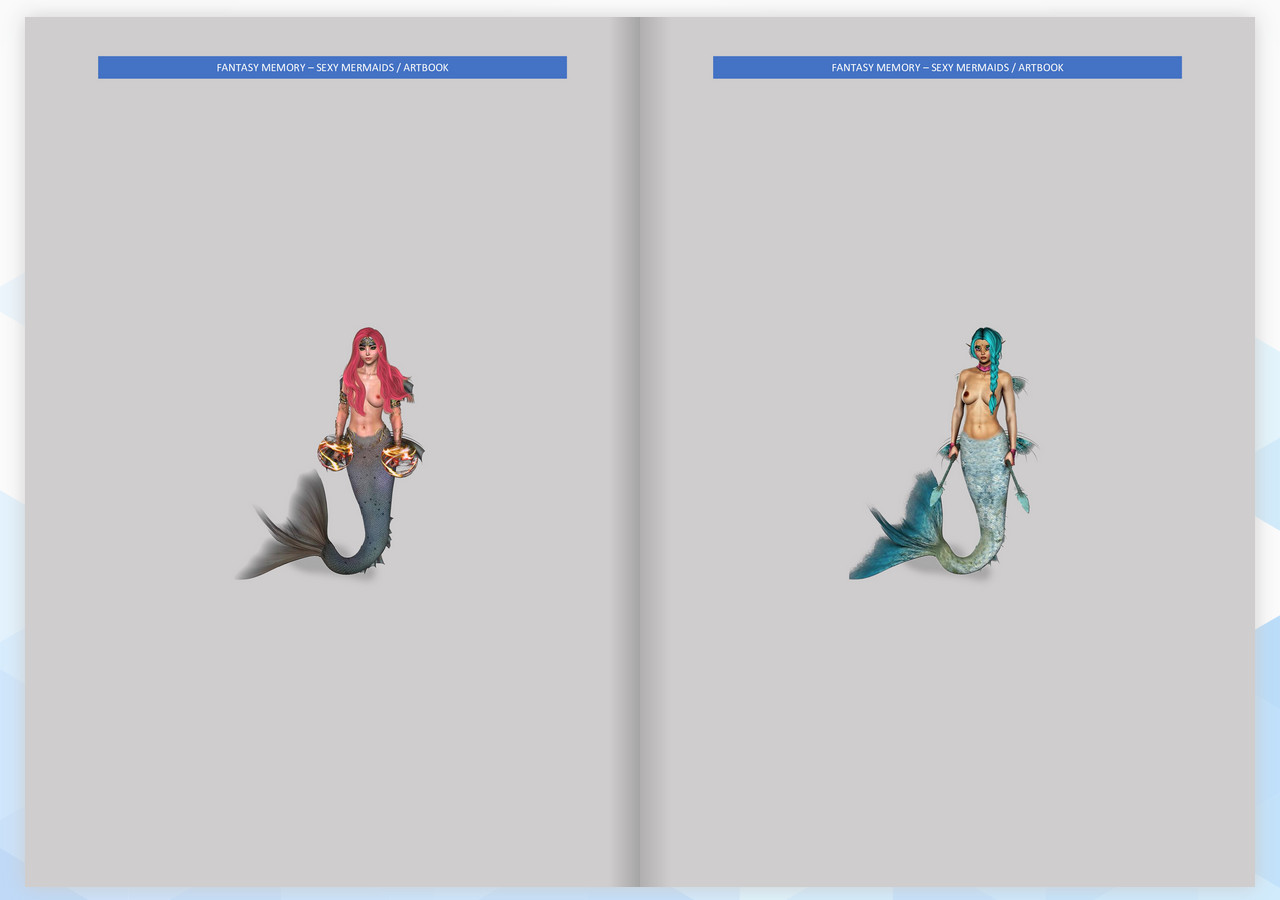 Fantasy Memory - Sexy Mermaids - Artbook DLC Steam CD Key, 0.43$