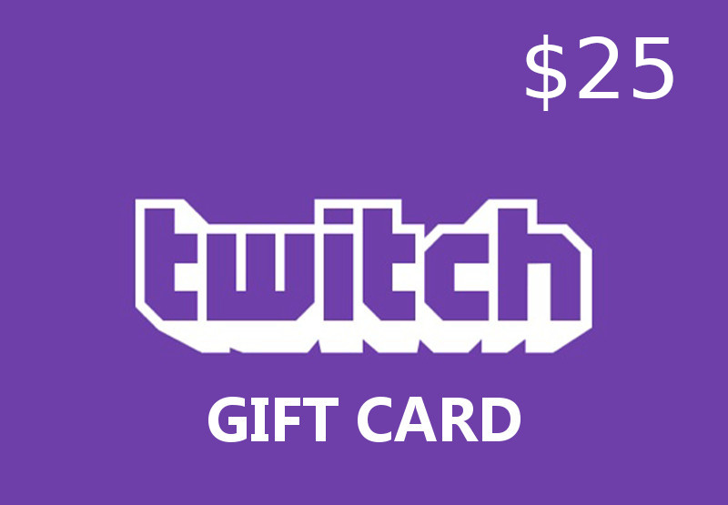 Twitch $25 Gift Card, 27.77$