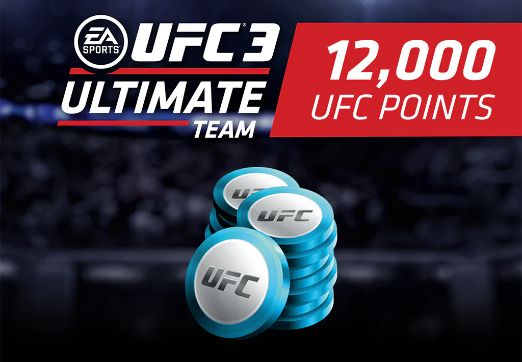 UFC 3 - 12000 Points XBOX One / Xbox Series X|S CD Key, 42.93$