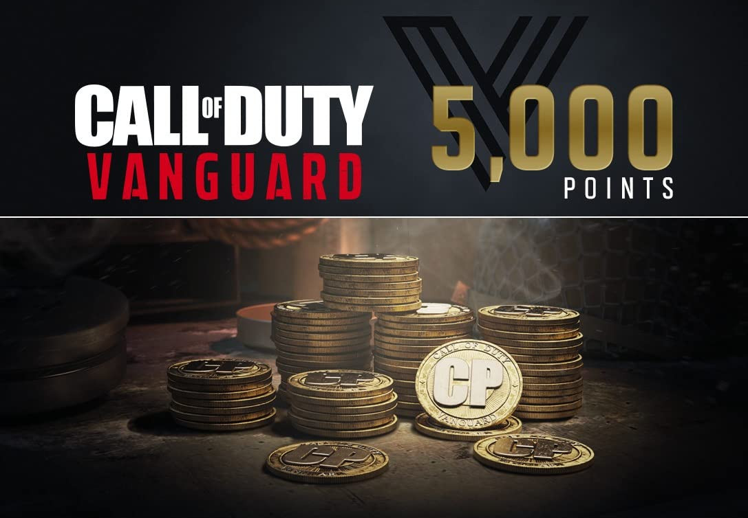 Call of Duty: Vanguard - 5000 Points XBOX One / Xbox Series X|S CD Key, 35.02$