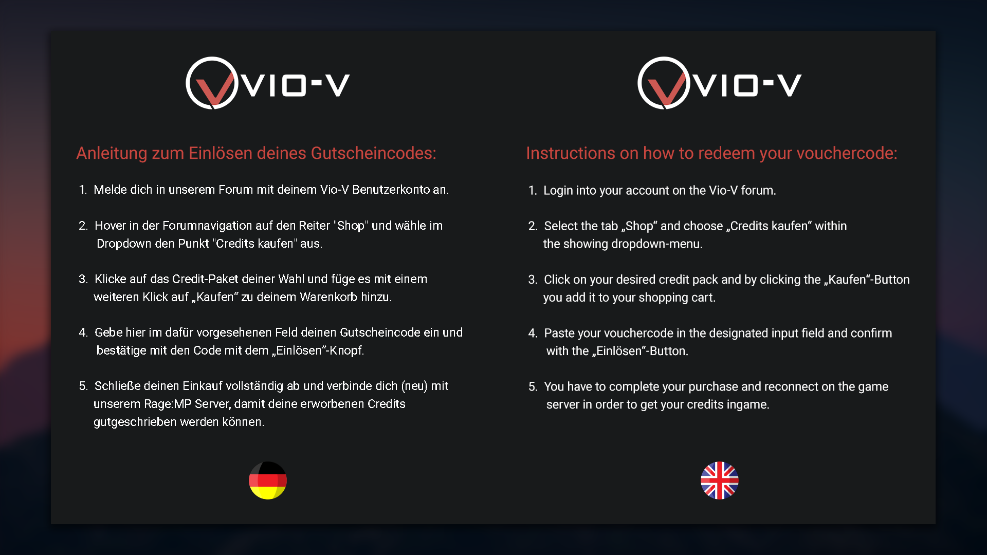 VIO-V 10€ GIFTCARD, 11.3$
