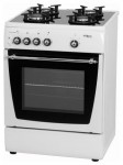 厨房炉灶 Erisson GG60/60Glass WH 60.00x85.00x60.00 厘米
