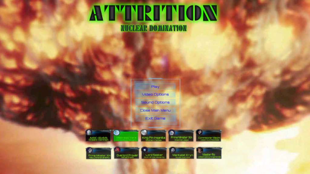 Attrition: Nuclear Domination Steam Gift, 6.18$
