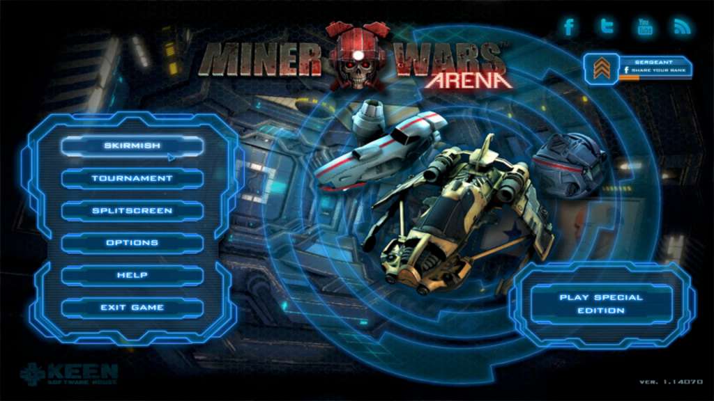 Miner Wars Arena Steam CD Key, 0.42$