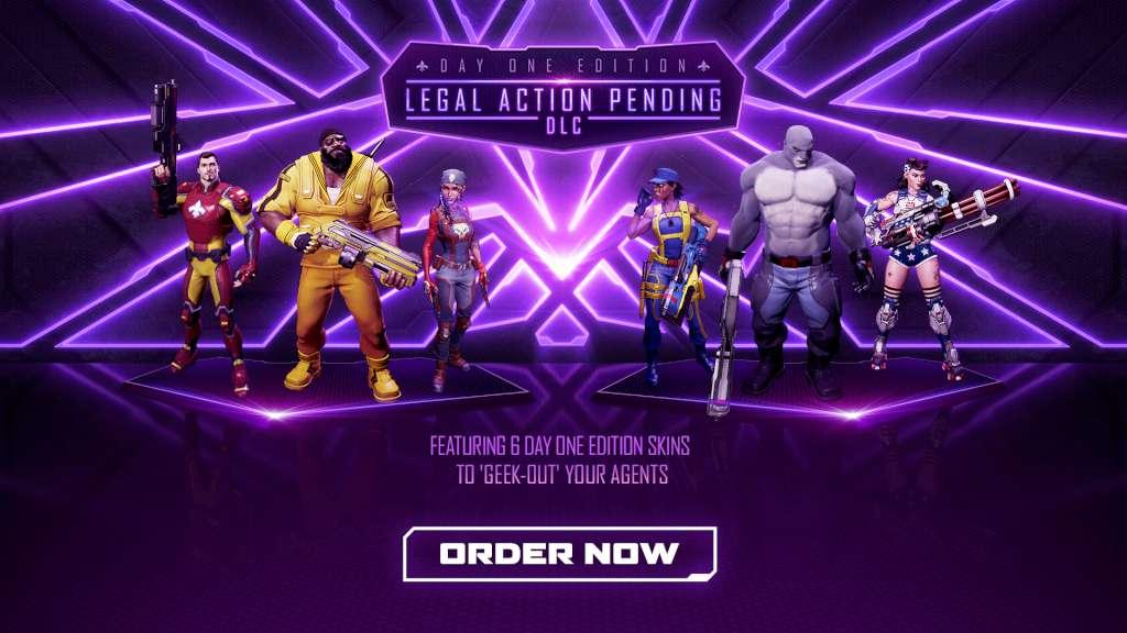 Agents of Mayhem - Legal Action Pending Day One Edition Steam CD Key, 0.8$