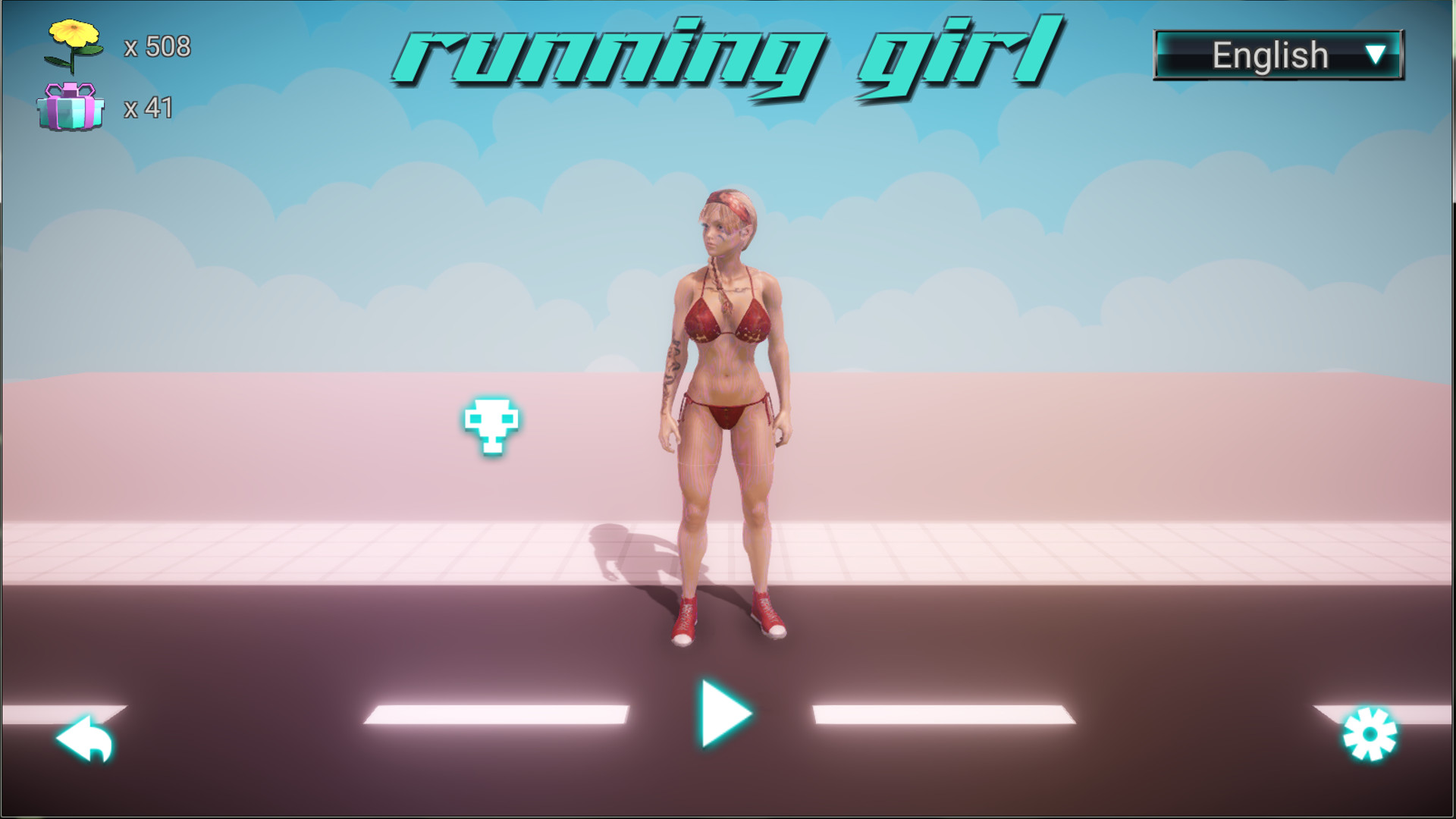 Running Girl Steam CD Key, 1.12$